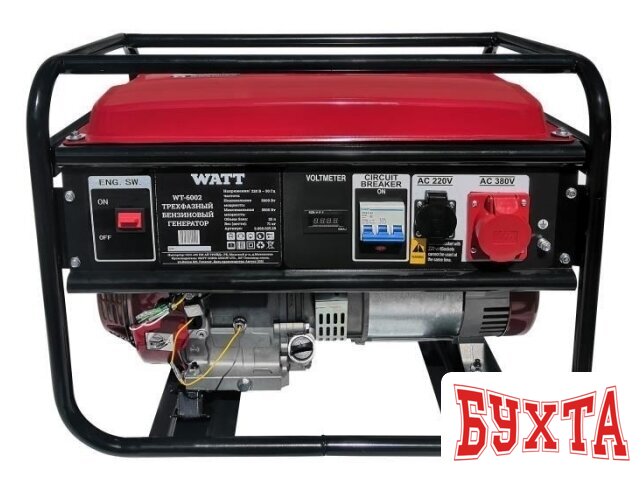 Бензиновый генератор WATT WT-6002