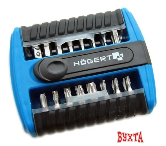 Набор бит Hoegert Technik HT1S402 (33 предмета)