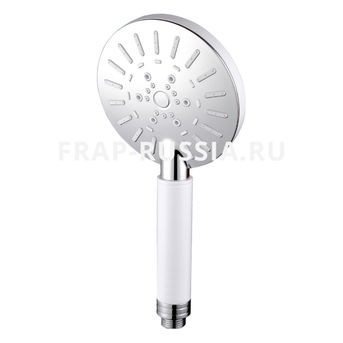 F008  лейка режима -3 белый/ хром, КНР