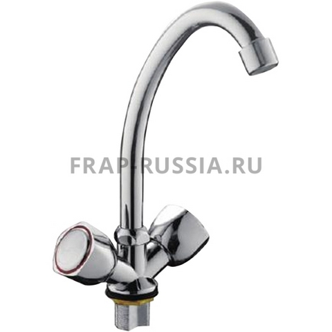 F4009-2  смеситель д/кух с гайкой, КНР