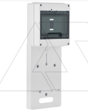 Панель для установки 1-ф счетчиков, с модульным отсеком 7M, 420x151x30mm, арт. 0112-00