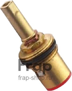 F52-9  кран-букса 1/2" керамика, квадрат 7х7, 90°, КНР