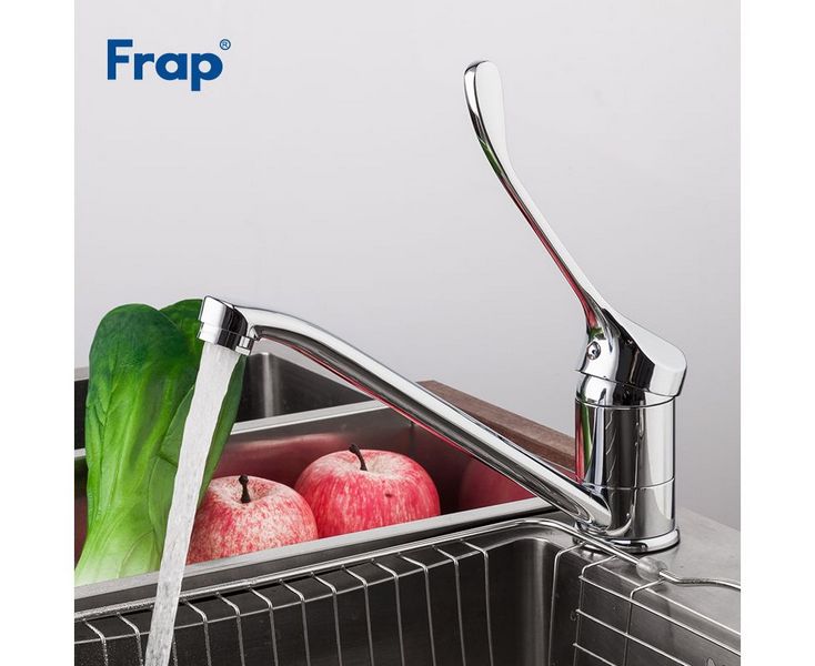 F4954  смеситель д/кухни с гайкой/хирургич., КНР