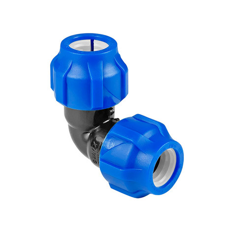 Отвод ПНД компрессионный присоединительный 20-20 (120/30) VALFEX