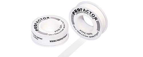 ФУМ лента PROFACTOR Professional белая 85мм 19мм х 0,25мм х15м (100/400) PF FE 530  / (Китай)