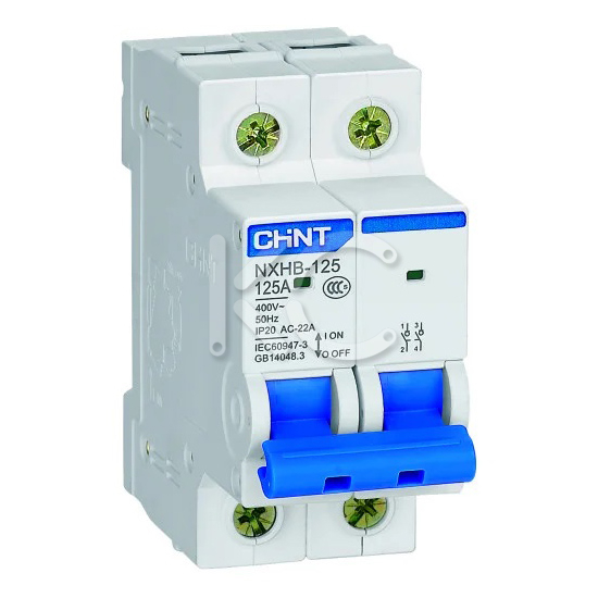 Выключатель нагрузки NXHB-125 2Р 20А, CHINT, арт.193173