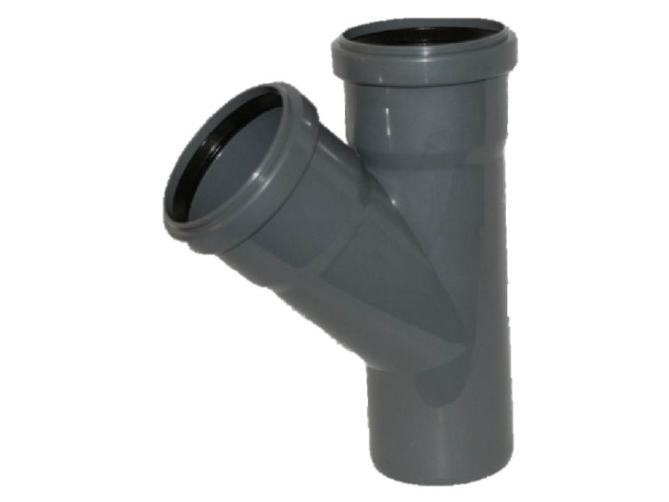 Политэк, канализация, Тройник ПП 50х50/45 "Политэк", стр. пр. Россия