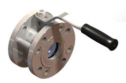 Кран шаровый фланцевый КШШС Ру 16 Ду 65/65 укороченный L=105 мм РУНАК (КШШС 65-16 / 00029013)