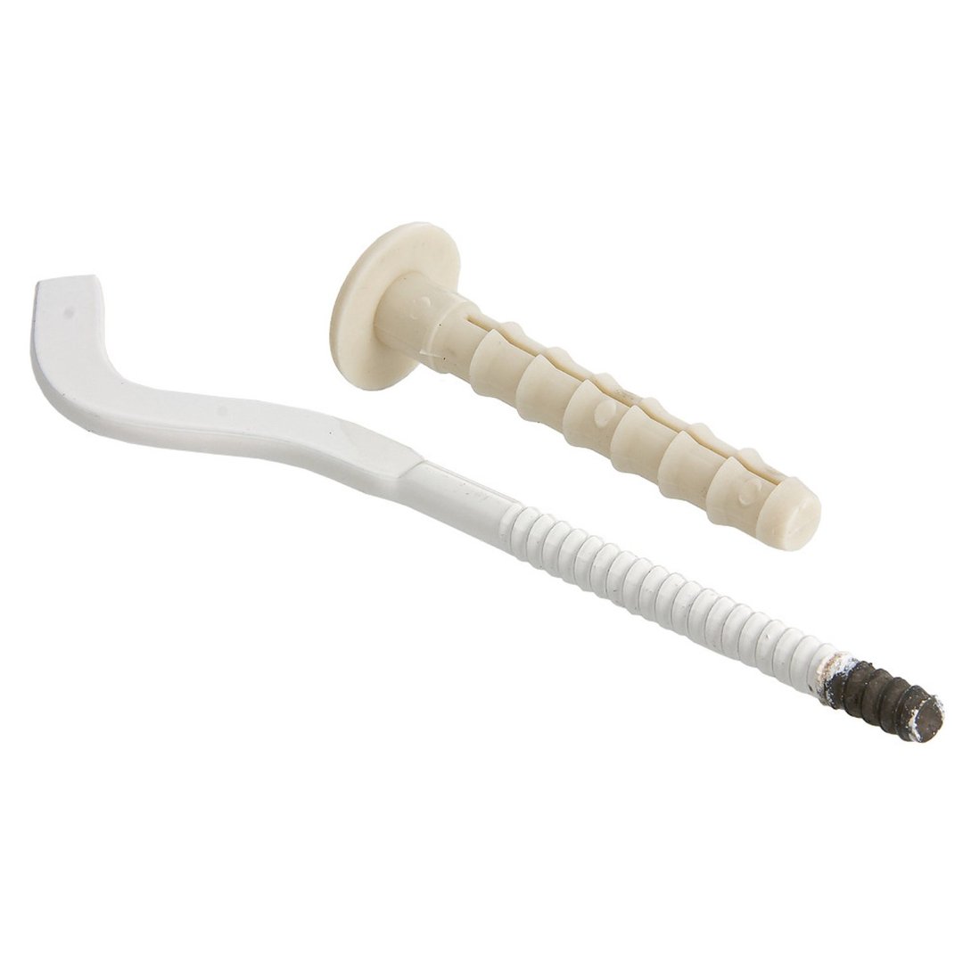 Кронштейн для радиаторов отопления штыревой плоский с дюбелем 7х180мм БПЛ002.18