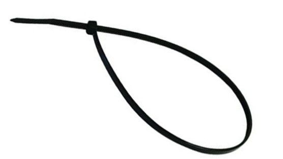 Хомут-стяжка 3,6х200 мм черный (100 шт в уп.) ADMIRAL