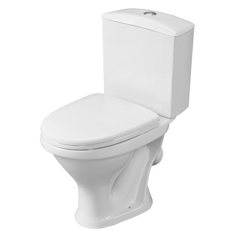 Унитаз-компакт Орион (косой вып., ниж.под., антивсплеск, однореж. арм. 6 л, п/пропил.сид) белый, 1с