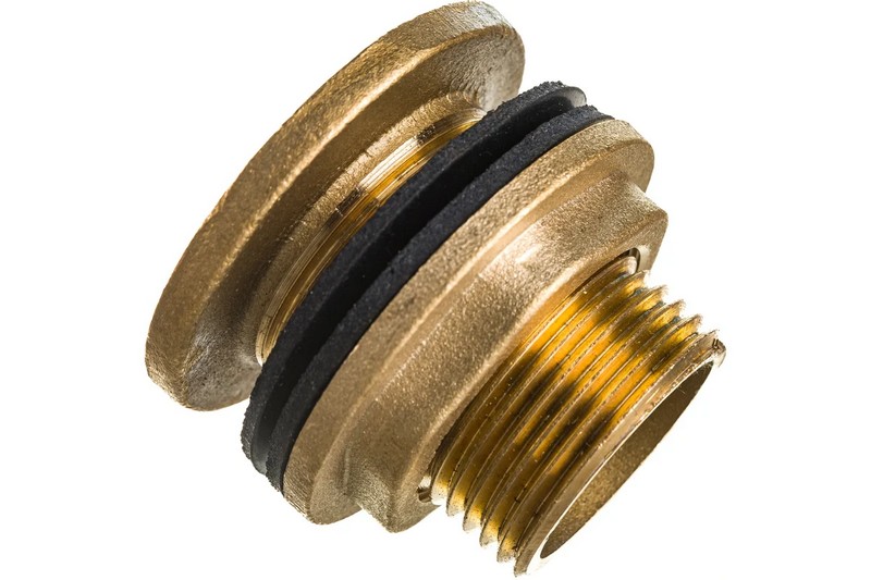 Штуцер сливной 3/4" ЛАТ LEXLINE, стр. пр. Китай