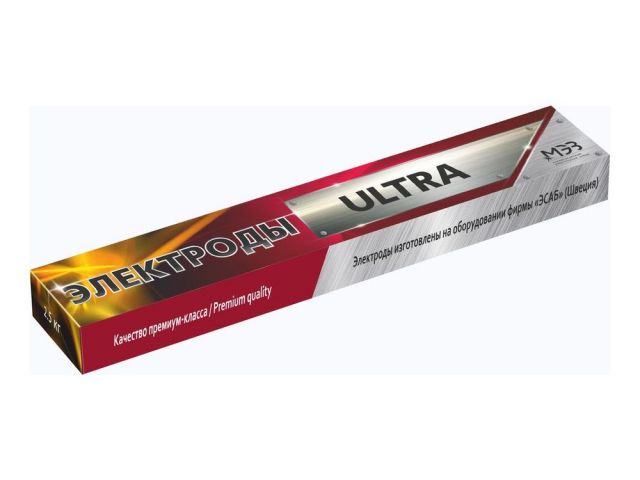 Электроды УЛЬТРА ф 3,0мм уп. 2,5 кг (МЭЗ-Светлогорск), арт.4816088800113