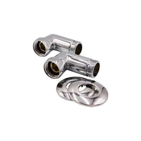 Соединение угловое для п/с 1"-1" вн/нар с отражателем (пара) VRT®, стр. пр. Китай