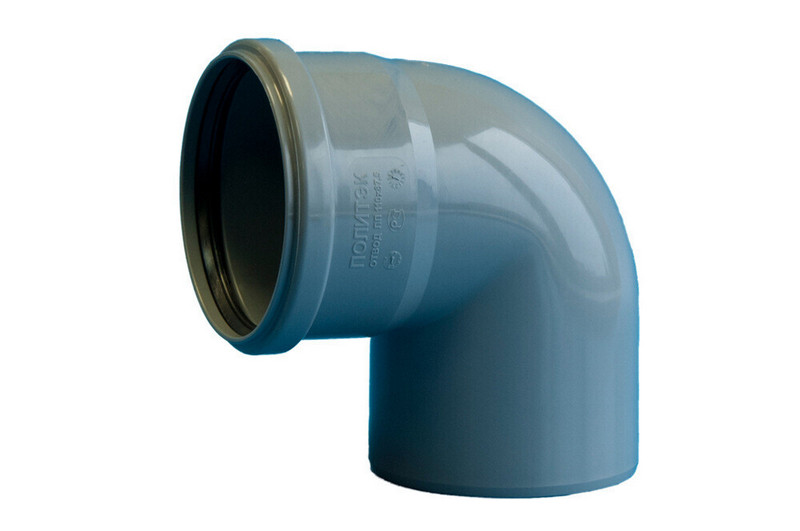 Политэк, канализация, Отвод ПП 110х87 "Политэк", стр. пр. Россия