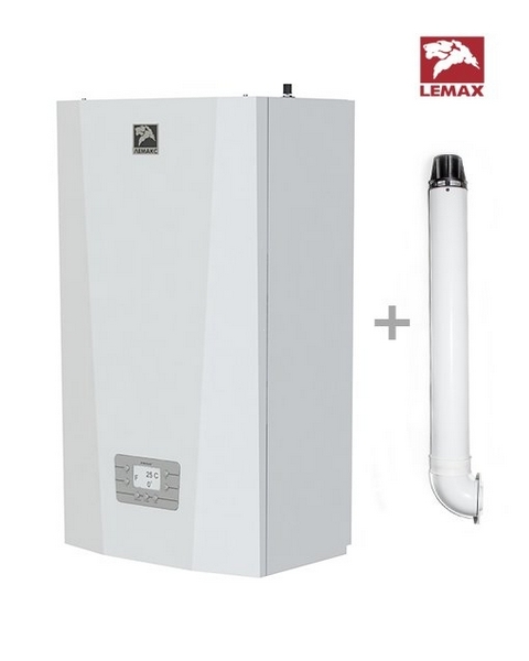 PRIME-V24 с дымоходом, котел отопительный настенный "ЛЕМАКС", серии "PRIME"