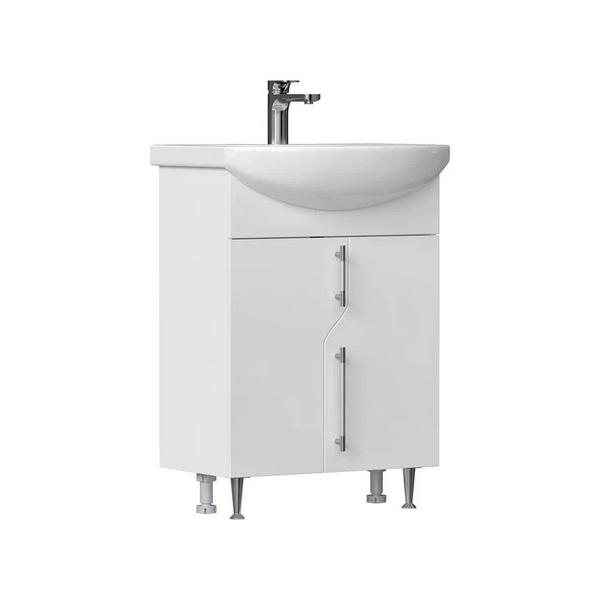 Тумба напольная Bruno 50.2D с умывальником Рива 50 /РФ/