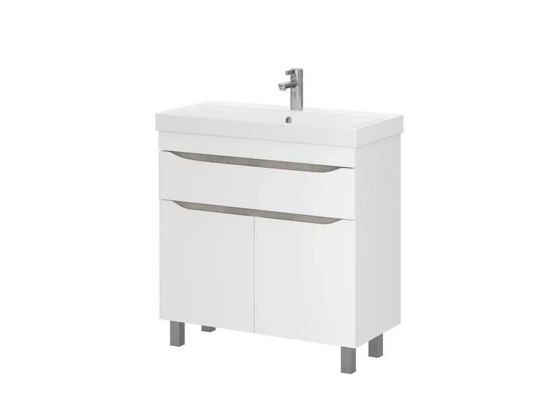 Тумба напольная Lake 60.2D.1Y с умывальником Lake 60 /РФ/