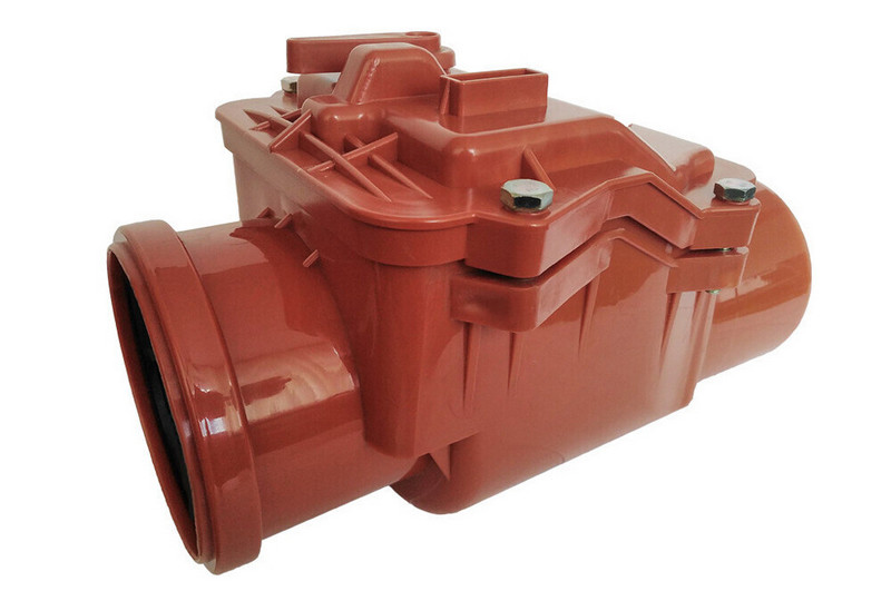 Обратный клапан 110  "Политэк" (наруж.), стр. пр. Россия. Артикул НАР