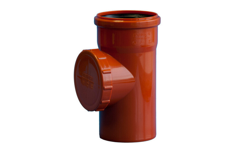 Политэк, канализация, Ревизия 110 Политэк (наруж.), стр. пр. Россия. Артикул НАР