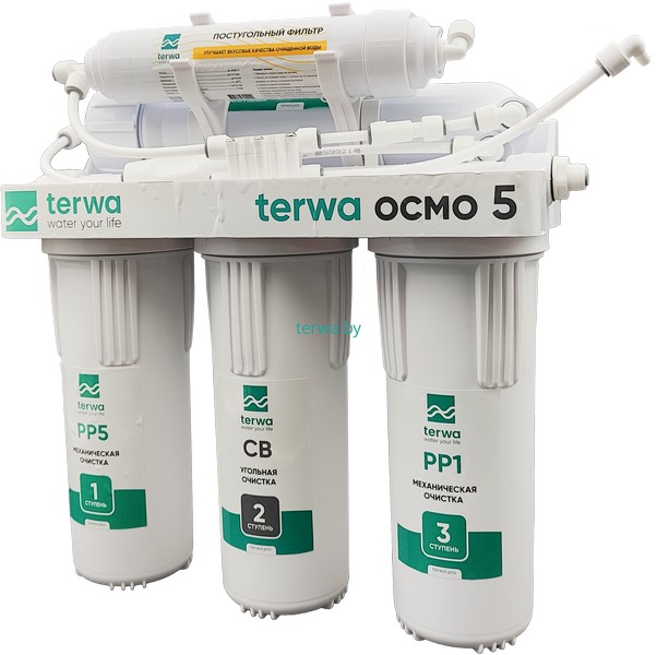 Система обратного осмоса Terwa ОСМО 5,  КИТАЙ, Ш/К:4816071302518