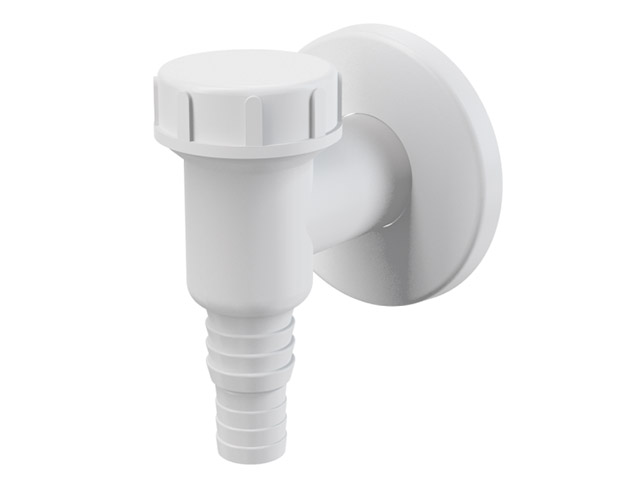 Сифон для стиральной машины наружный, обратный клапан Alcaplast, арт.APS2