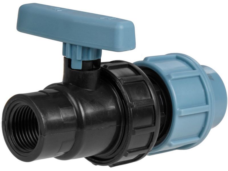 Кран шар. ПЭ 20 х 1/2" вн., AV Engineering, арт.AVE1332012F