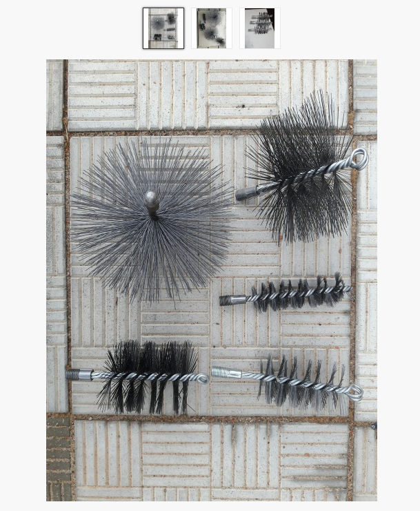 Щетка круглая-ерш металл. пров.ф130мм, 3,0/0,4мм, ворс по ГОСТ 9389-75, М12,РБ