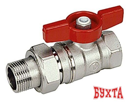 Фитинг Giacomini Кран шаровой с отводом R259D 3/4"F x 3/4" R259X005