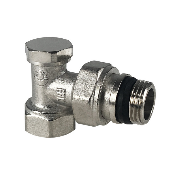 Клапан VALFEX для радиаторов, настроечный угловой 3/4" (с доп. уплотнением) (80/10)