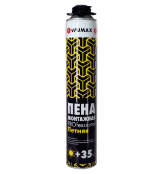 Монтажная пена пистолетная Professional 750 мл, Wumax, WURTH, арт.189200142 / 4811582001387