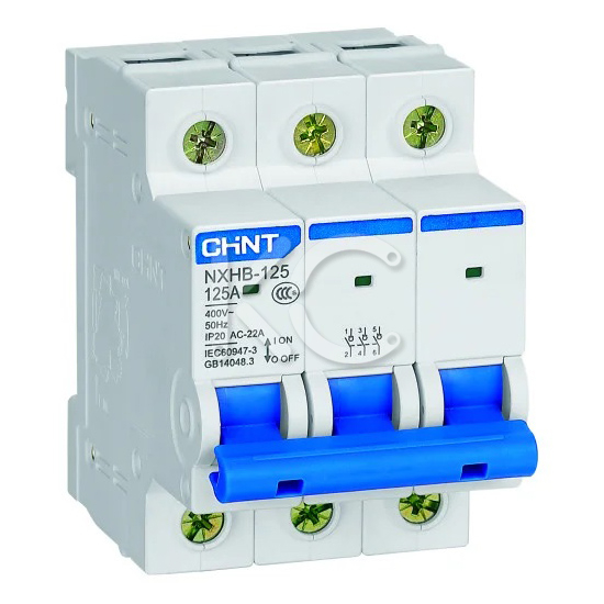 Выключатель нагрузки NXHB-125 3Р 40А, CHINT, арт.193182