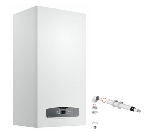 Котел газовый настенный CARES XC 24 FF NG двухконтурный турбир. с трубой арт. 3301682 ARISTON (33016