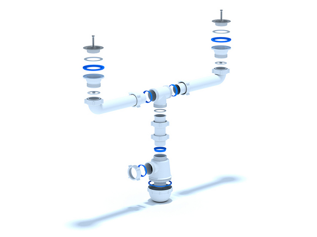 Сифон АНИ Грот 1 1/2 двойной, А3000, Российская Федерация