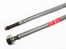 TAQ GRIF шланг резиновый в метал. оплетке  М10-длинная Г1/2 100 см /Испания/