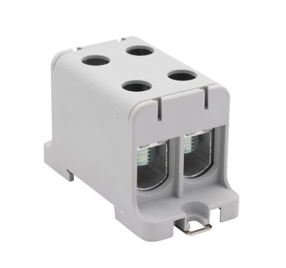 Клемма силовая вводная двойная КСВ 16-95 серая, EKF PROxima, арт.pls-kvs2-16-95-grey