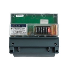 Электрический счетчик Меркурий 231 АМ-01 230/400В, 5(60)А, РФ