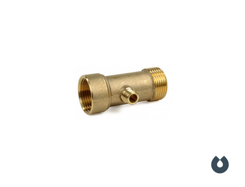 3-х выводной штуцер 1" НР х 1"ВР х 1/4" НР (для LP/3), UNIPUMP