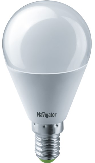 Лампа светодиодная G45 ШАР 5Вт 230В E14 2700К Navigator, арт.82 543