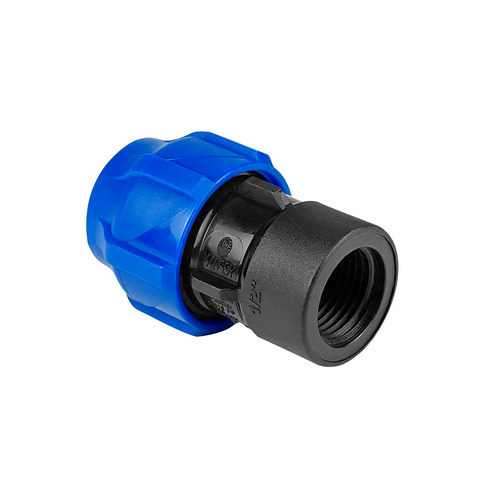 Муфта ПНД компр. соединительная c внутренней резьбой 40х1 1/4" (50/10) VALFEX