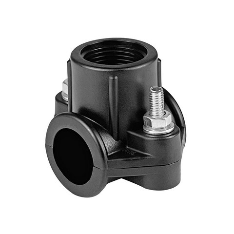 Седелка ПНД болтовая 25-1/2" (80/1) VALFEX