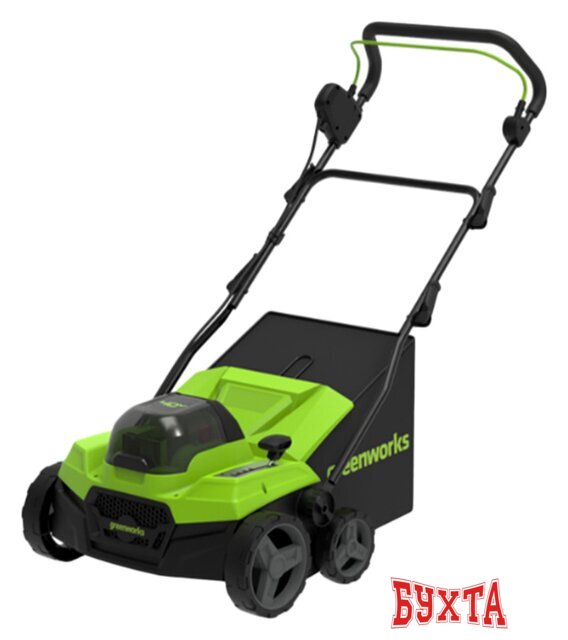 Скарификатор-аэратор Greenworks GD40SC38II 2517607 (без АКБ)