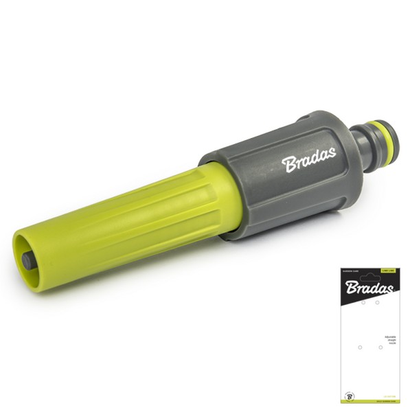 РЛ1 Разбрызгиватель простой (пластм., с регул. потока) на картонке Bradas LIME LINE (Польша)