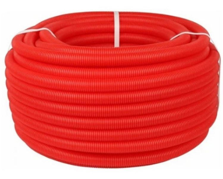 Труба гофрированная ПП красная 26/32, РБ