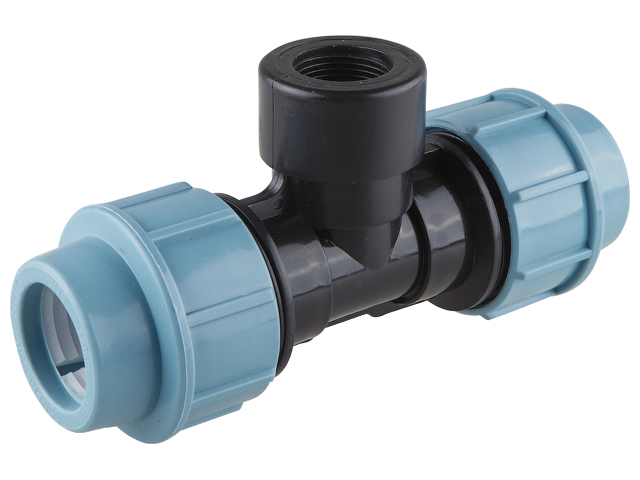 Тройник ПЭ 20 х 1/2" вн., AV Engineering, арт.AVE1082012 (Китай)