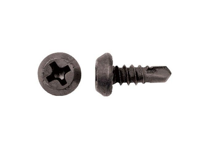 Саморез 3.8х11 мм для лист. металла, фосфат, со сверлом (50 шт в зип-локе) STARFIX, SMZ1-91682-50