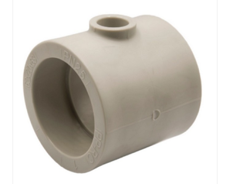 Тройник переходной 50х32х50 сер., произв. Россия. Артикул EVER