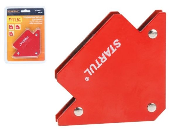 Угольник магнитный для сварки 11,5кг STARTUL PROFI (ST8500-11), арт.ST8500-11 (Китай)