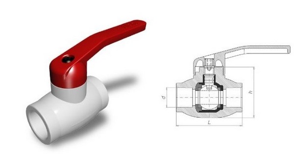 П/П Кран шаровый 32 FIRAT (7783032254 / 00009501)
