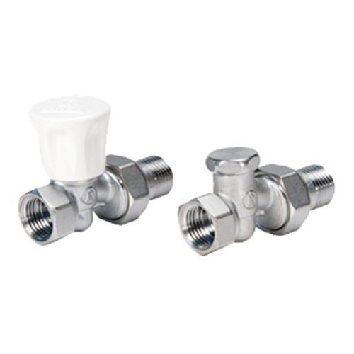 Комплект для подкл. радиаторов прямой Ду 15 (без терм. головки) арт. R706KX003 GIACOMINI (R706KX003